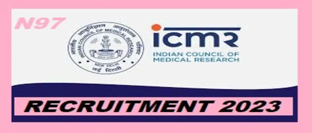 ICMR Recruitment 2023 Apply Online