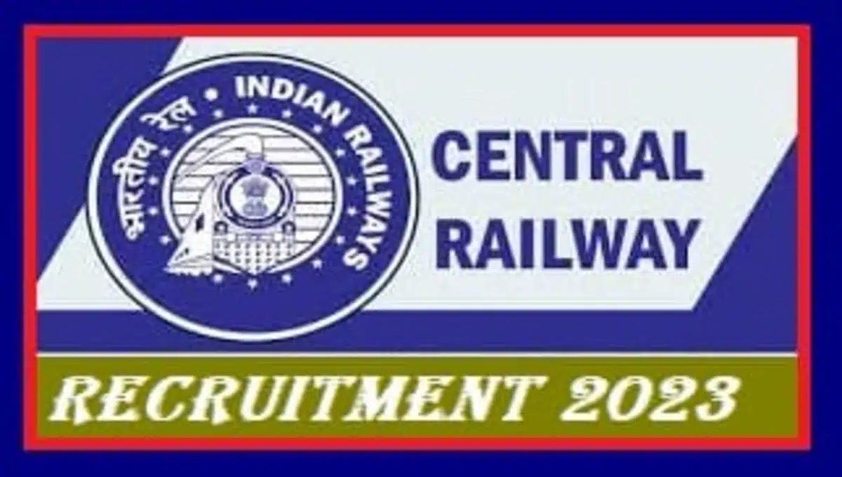 Central Railway Recruitment 2023