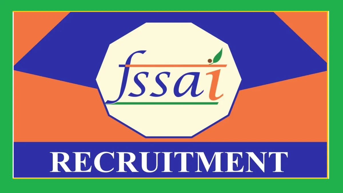 fssai recruitment notification