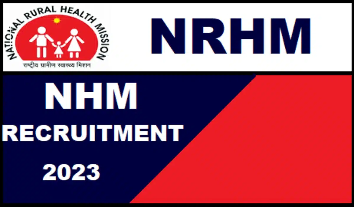 NHM Recruitment 2023