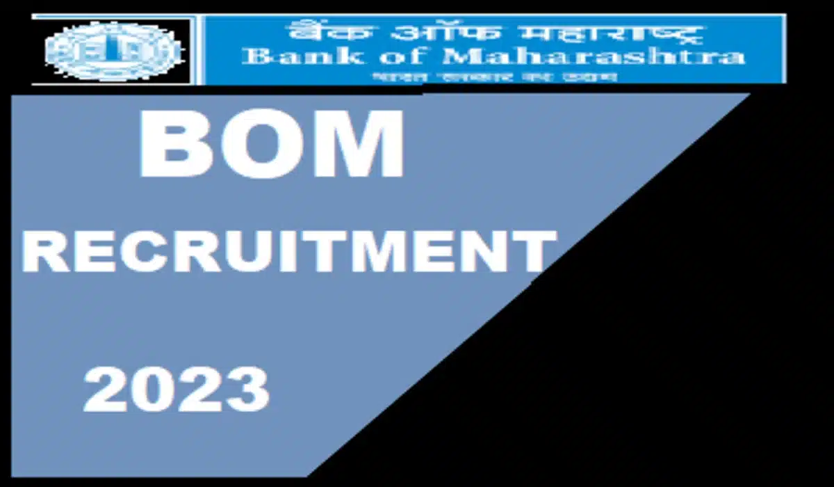 Bank of maharashtra recruitment 2023