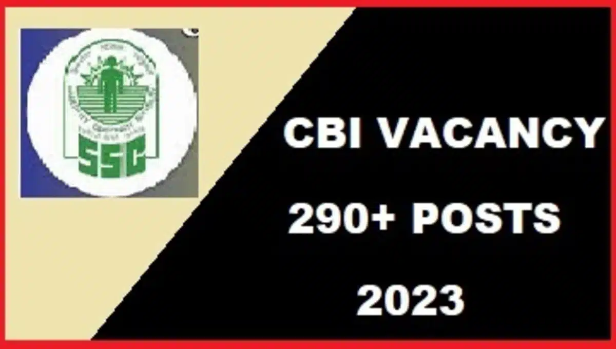 CBI Recruitment 2023