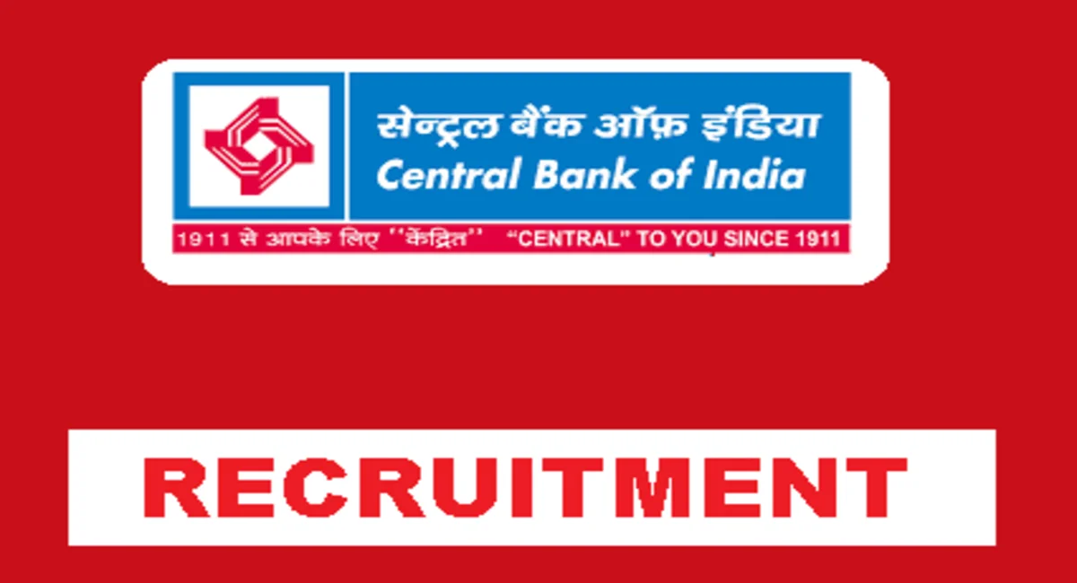 Central Bank Of India Recruitment